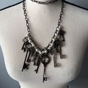Plunder Vintage Key Necklace